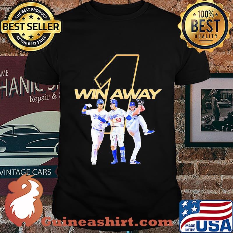 Los Angeles Dodgers 2020 Logo Win Away Baseball Shirt