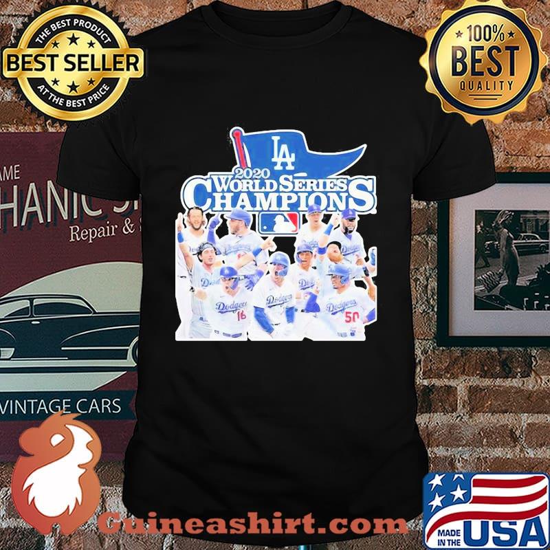 Los angeles dodgers 2020 world series champions shirt