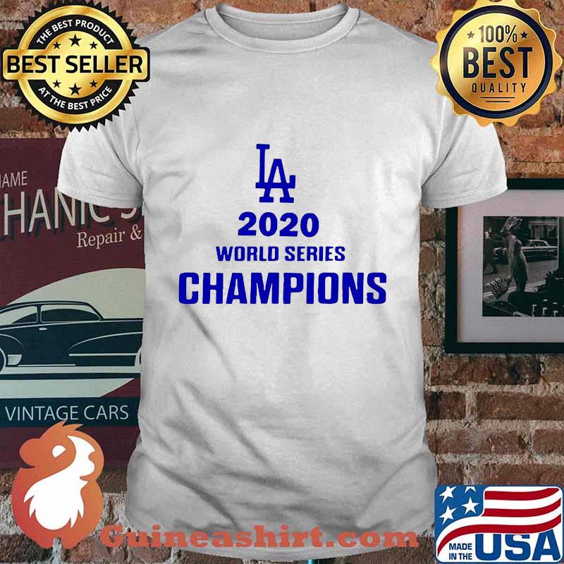 Los angeles dodgers baseball world series champions 2020 shirt