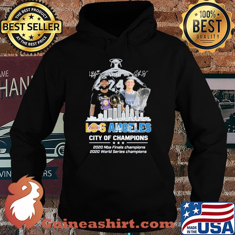 Los Angeles Dodgers City Of Champions World Series 2020 Shirt Hoodie