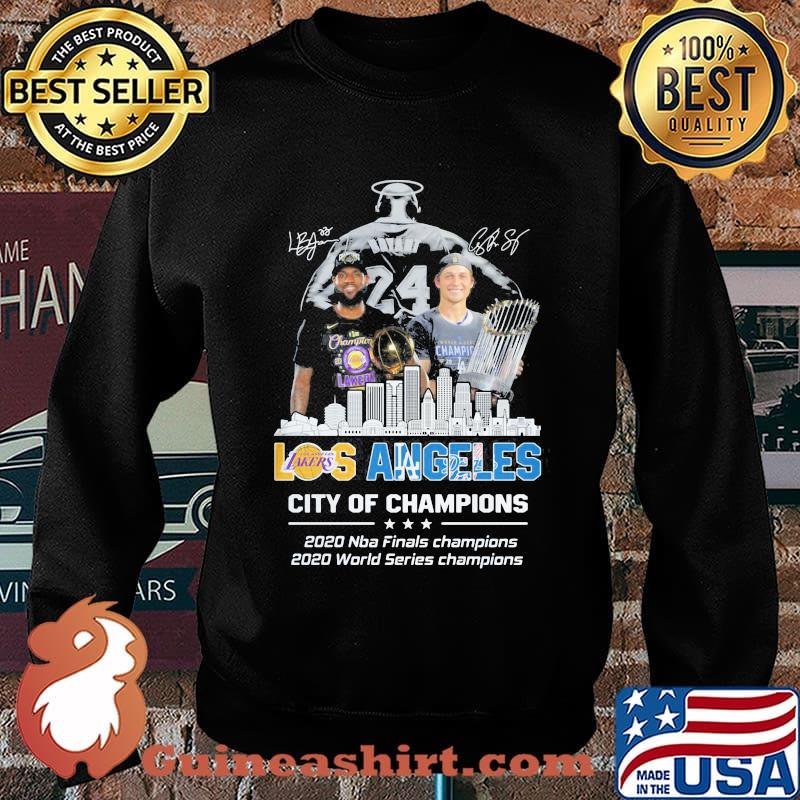 Los Angeles Dodgers City Of Champions World Series 2020 Shirt Sweater