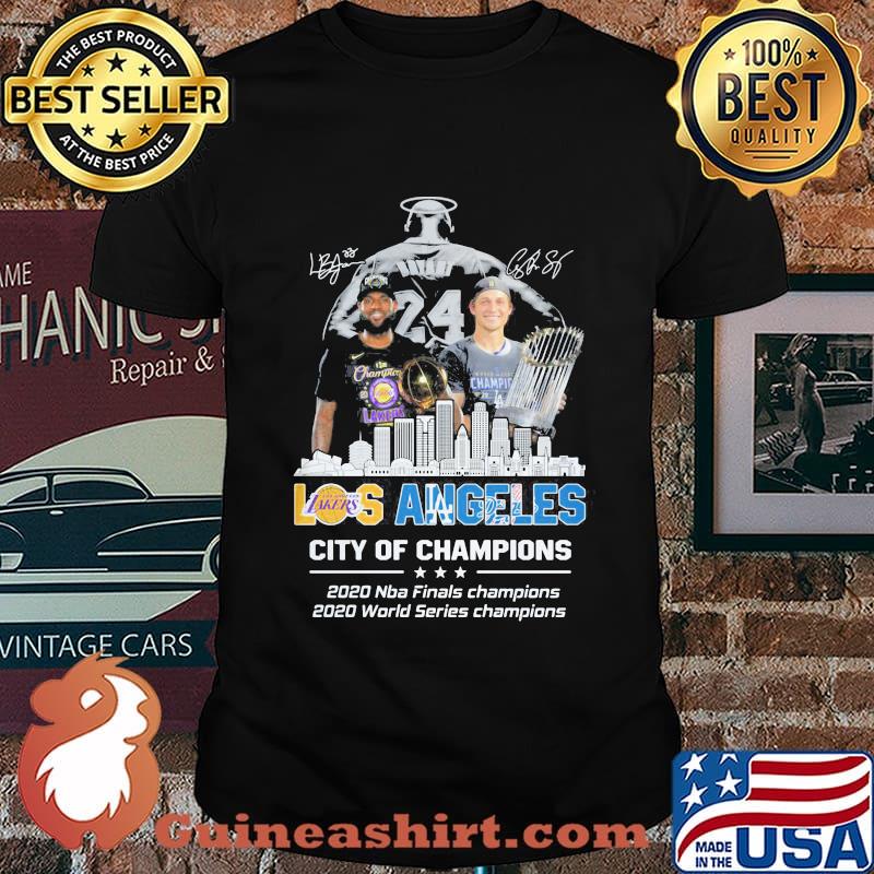 Los Angeles Dodgers City Of Champions World Series 2020 Shirt