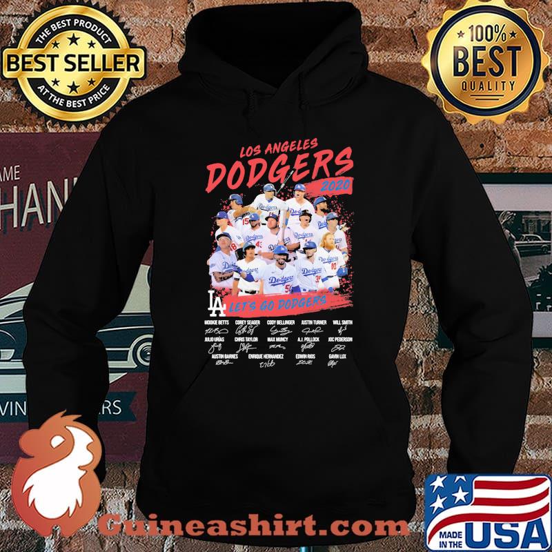 Los angeles dodgers let’s go world series 2020 signature s Hoodie
