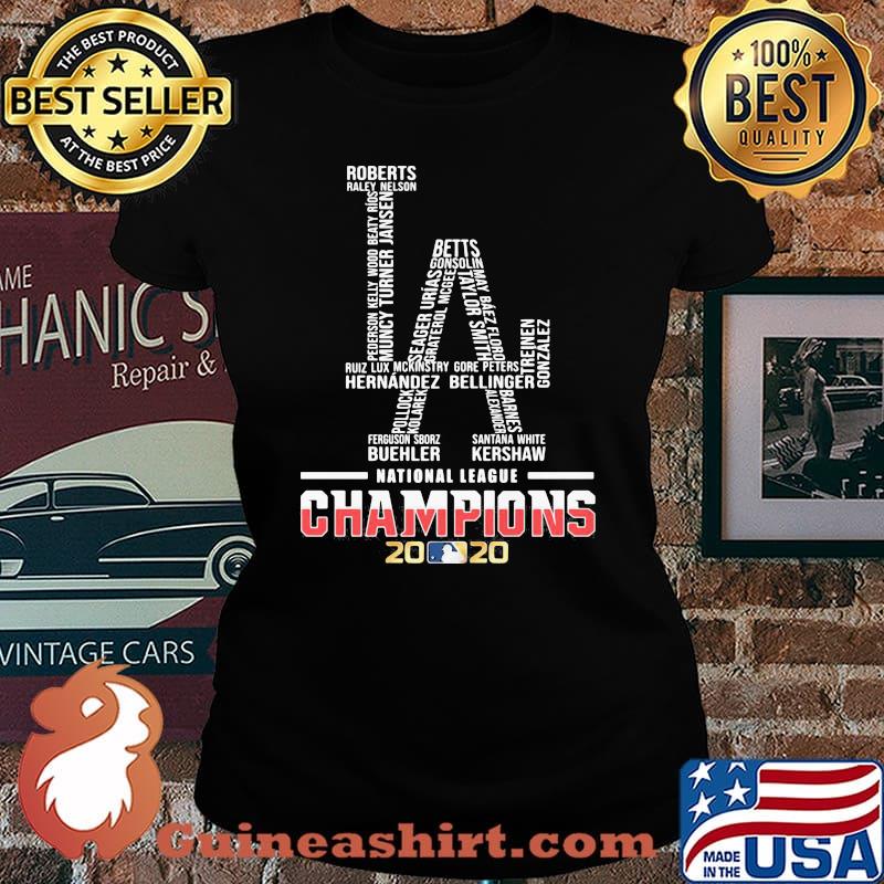 Los angeles dodgers national league champions series 2020 s Laides tee