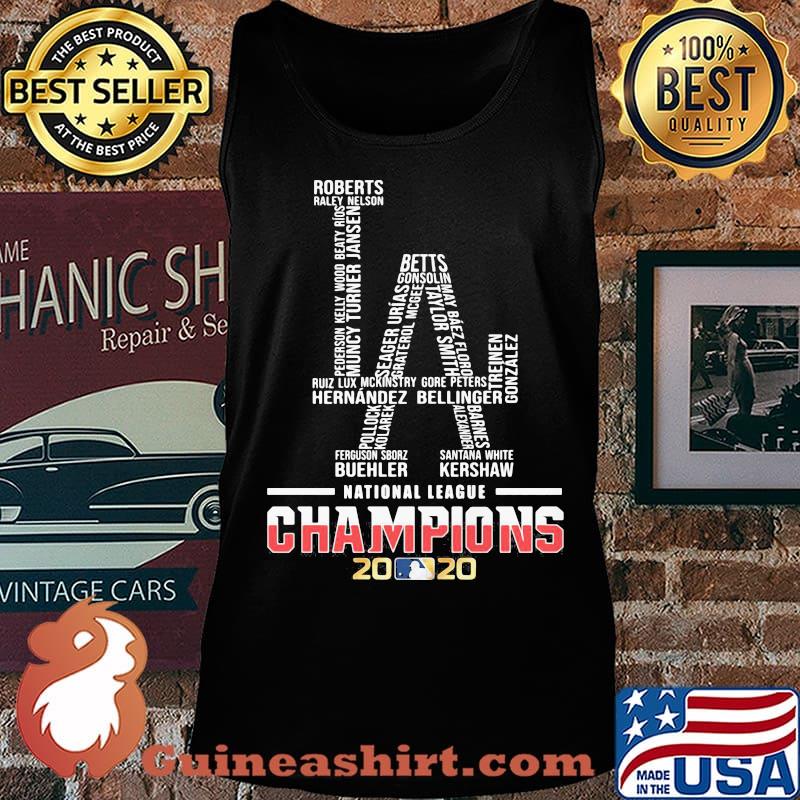Los angeles dodgers national league champions series 2020 s Tank top
