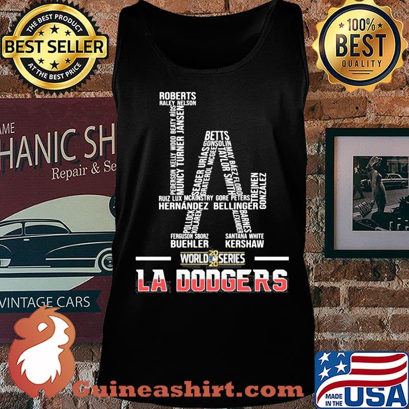 Los angeles dodgers world series champions 2020 s Tank top