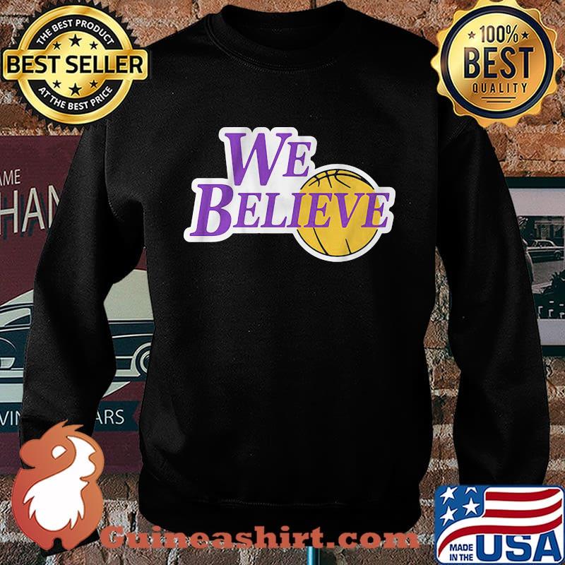 Los angeles lakers we believe champs 2020 s Sweater