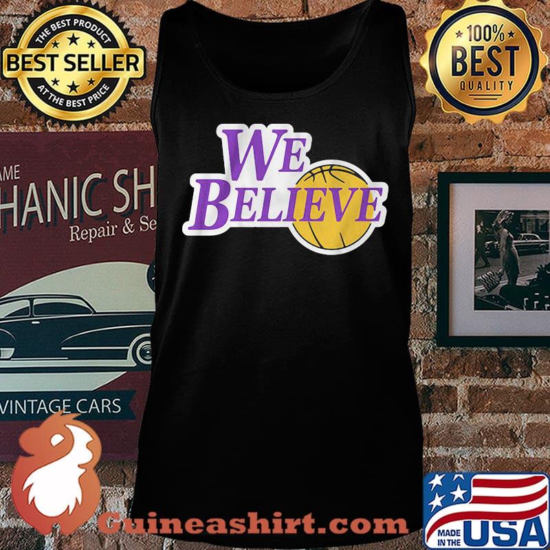 Los angeles lakers we believe champs 2020 s Tank top