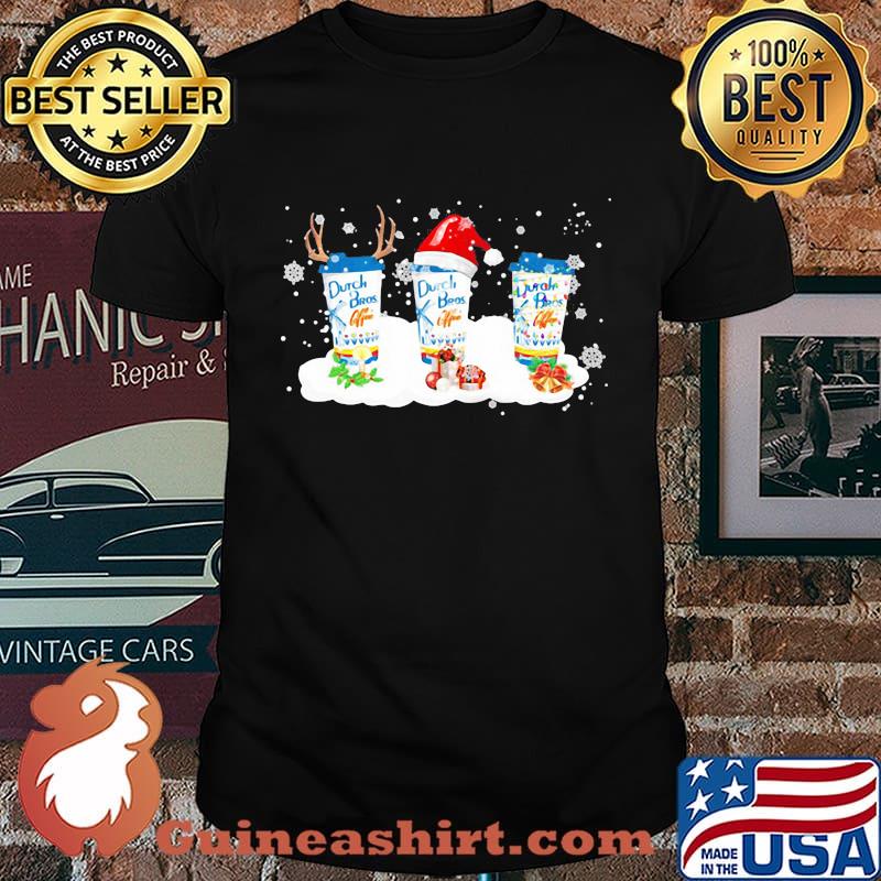 Merry christmas dutch bros coffee shirt