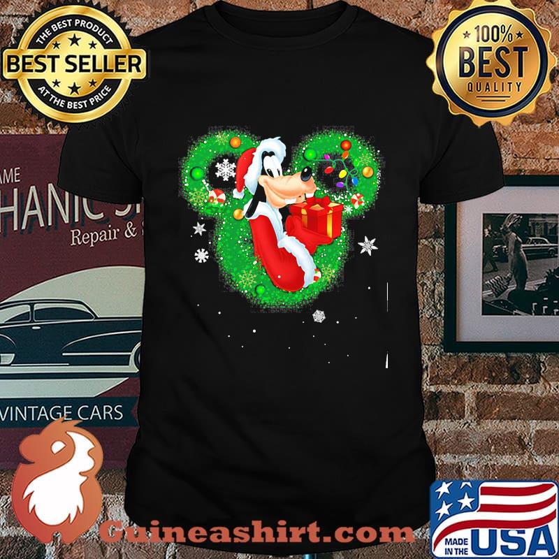 Merry christmas mickey mouse goofy shirt
