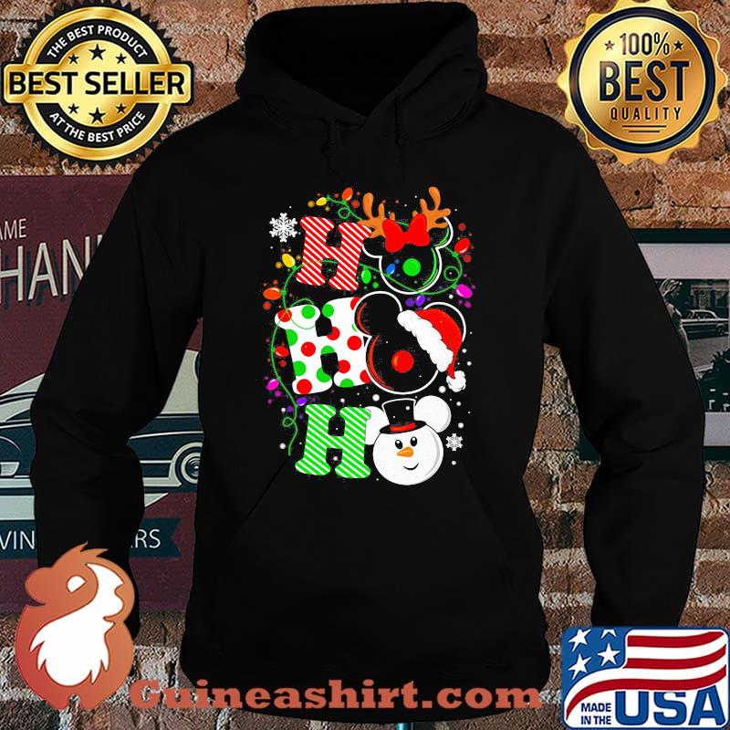 Merry christmas mickey mouse ho ho ho s Hoodie