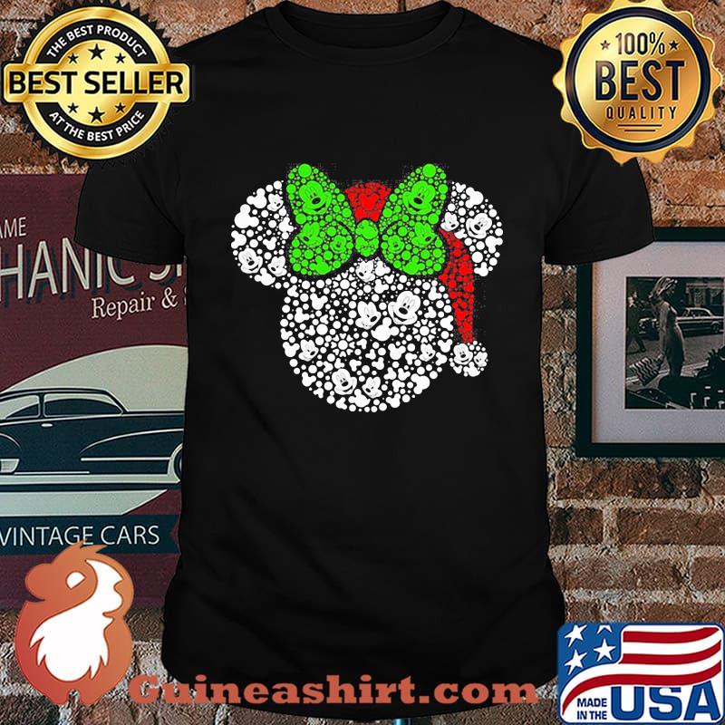 Merry christmas minnie mouse diamond shirt