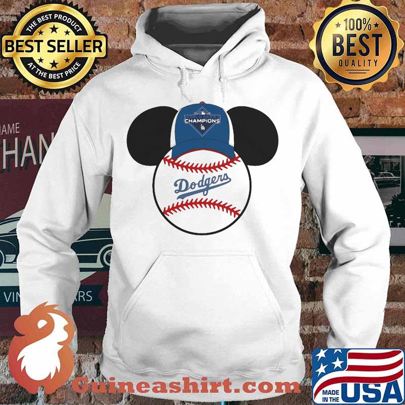 Mickey mouse los angeles dodgers world series champions s Hoodie