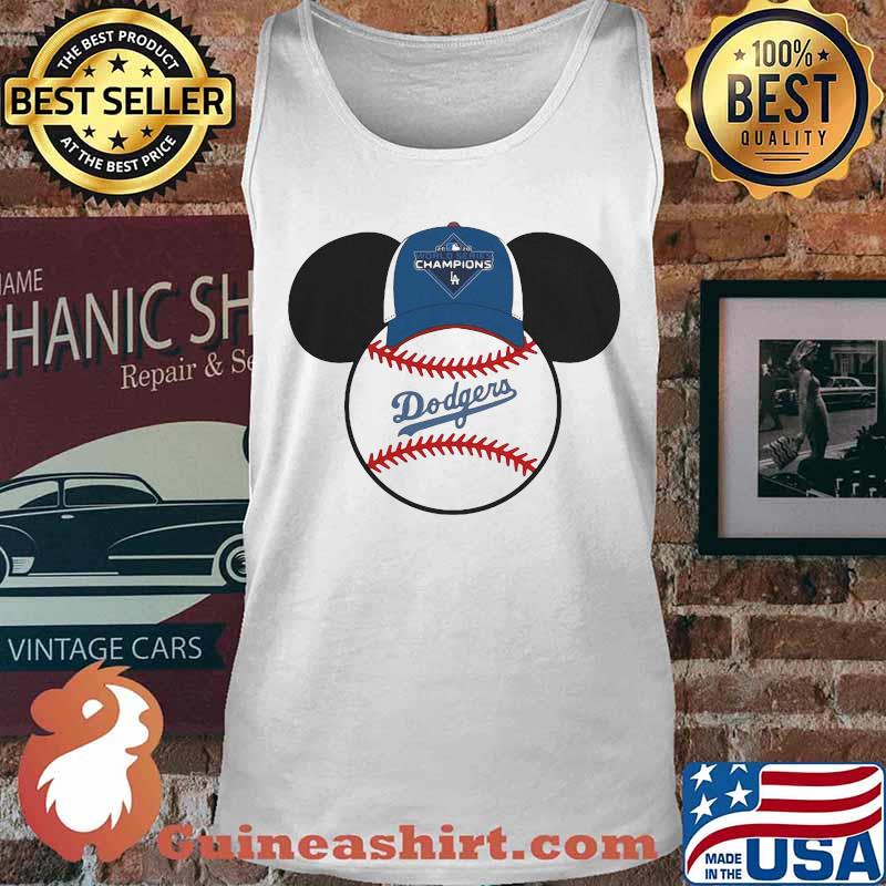 Mickey mouse los angeles dodgers world series champions s Tank top