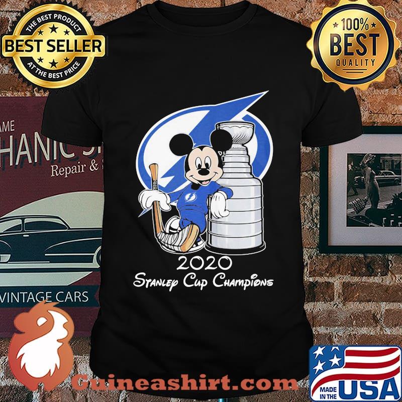Mickey mouse tampa bay lightning stanley cup champions 2020 shirt