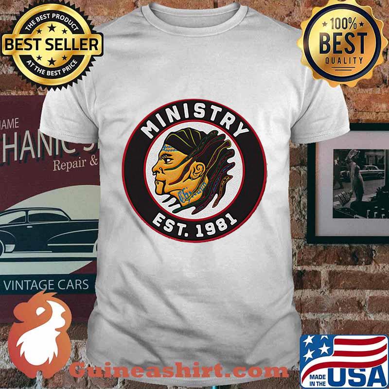 Ministry est 1981 firevall vintage shirt