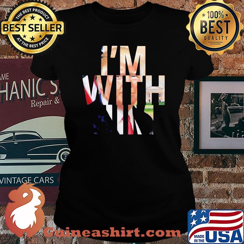 Official i'm with him donald j.trump election s Laides tee