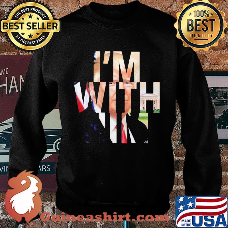 Official i'm with him donald j.trump election s Sweater