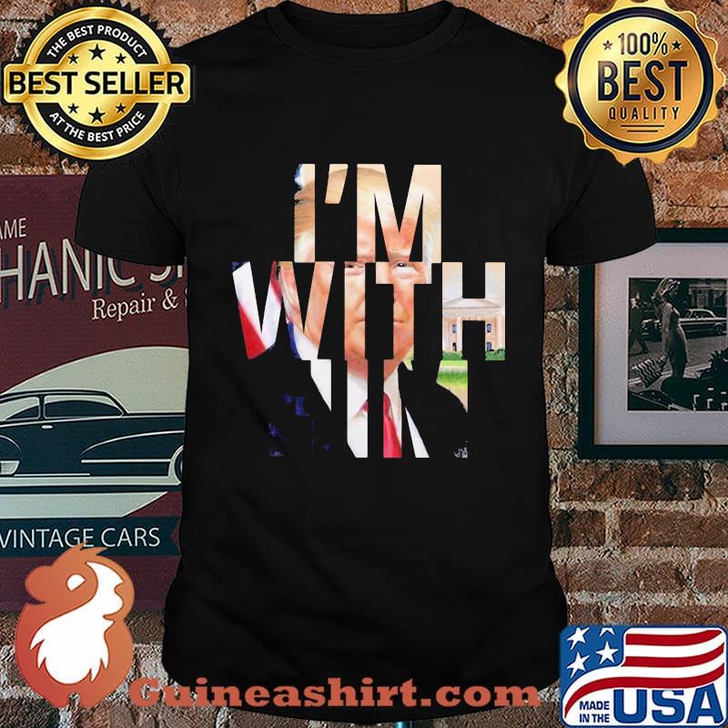 Official i'm with him donald j.trump election shirt