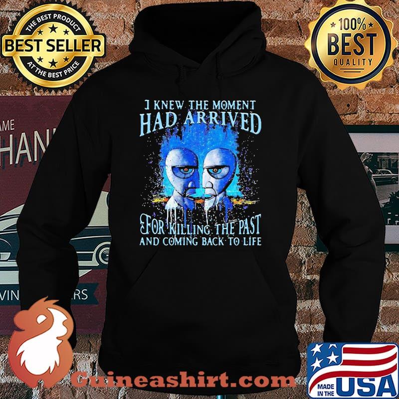Pink floyd band i knew the moment had arrived for killing the past and coming back to life s Hoodie