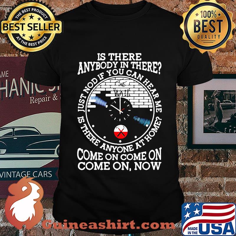 Pink floyd band is there anybody in there come one now shirt