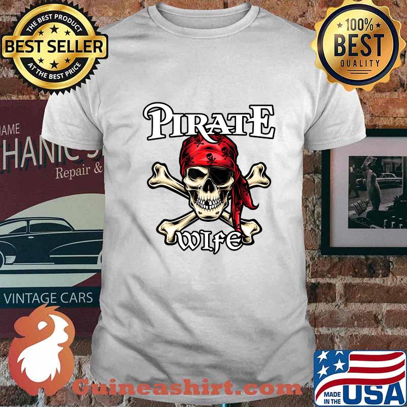 Pirate WIFE T-Shirt Family Member WIFES T-Shirt