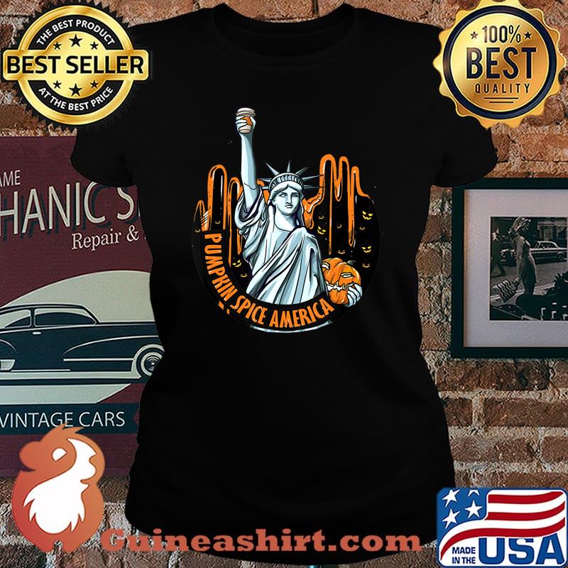 Pumkin Spice of America T-Shirt Laides tee