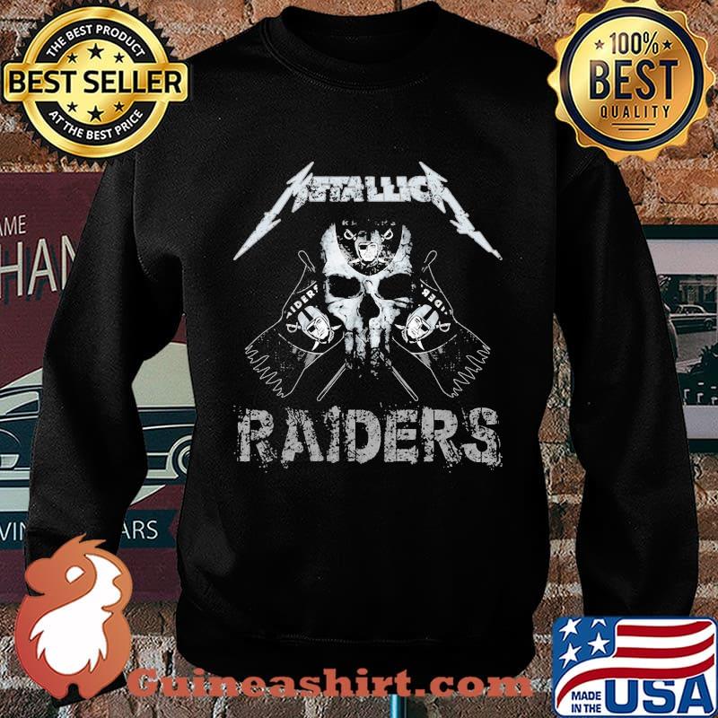 Skull metallica oklahoma raiders s Sweater