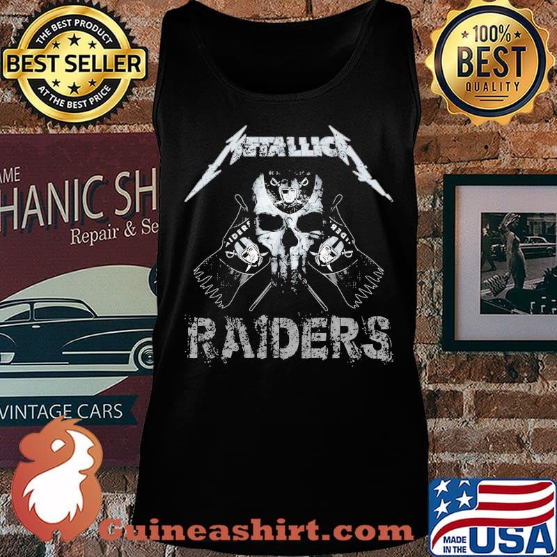 Skull metallica oklahoma raiders s Tank top