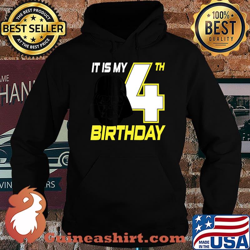 Star Wars Darth Vader 4th Birthday T-Shirt Hoodie