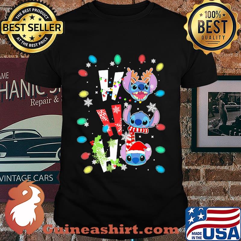 Stitch ho ho ho christmas shirt