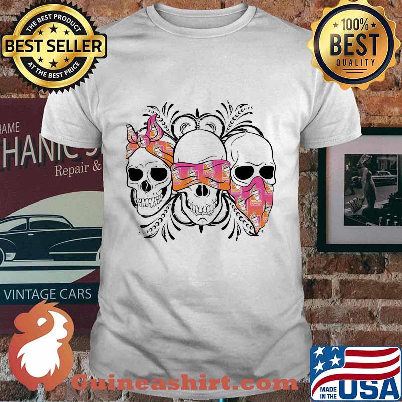 Sugar skulls dunkin donuts shirt