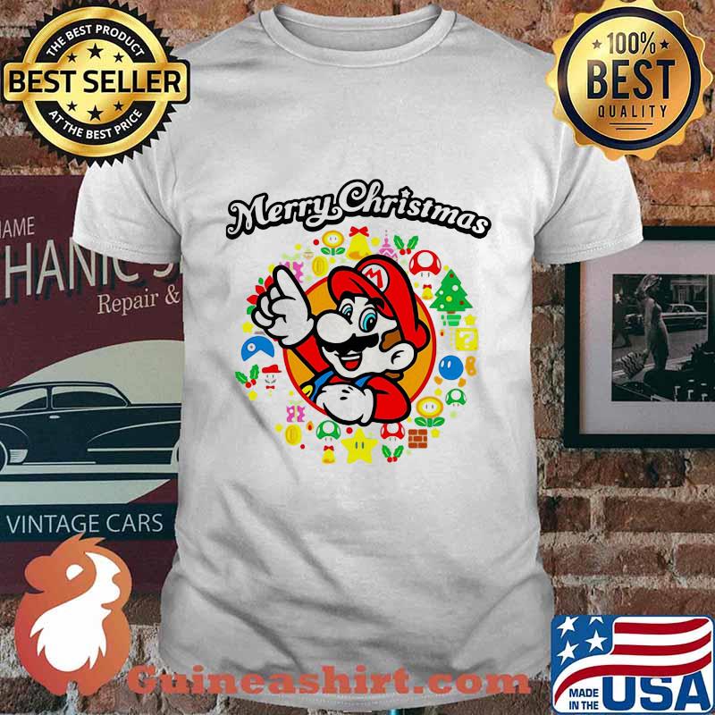 Super mario bros ugly merry christmas shirt