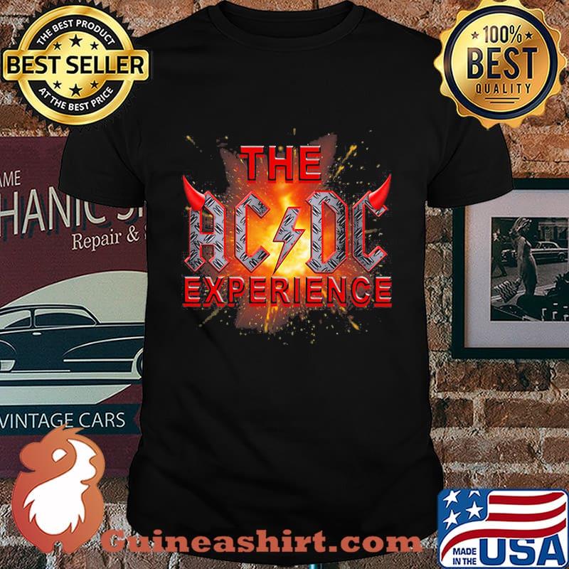 The acdc band experience satan shirt