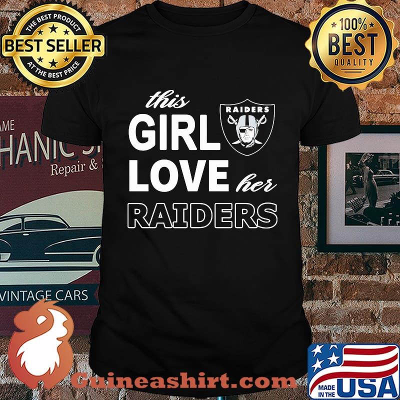 This girl love her oklahoma raiders shirt