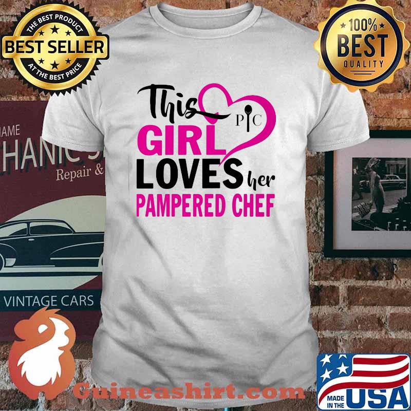 This girl loves her pampered chef shirt
