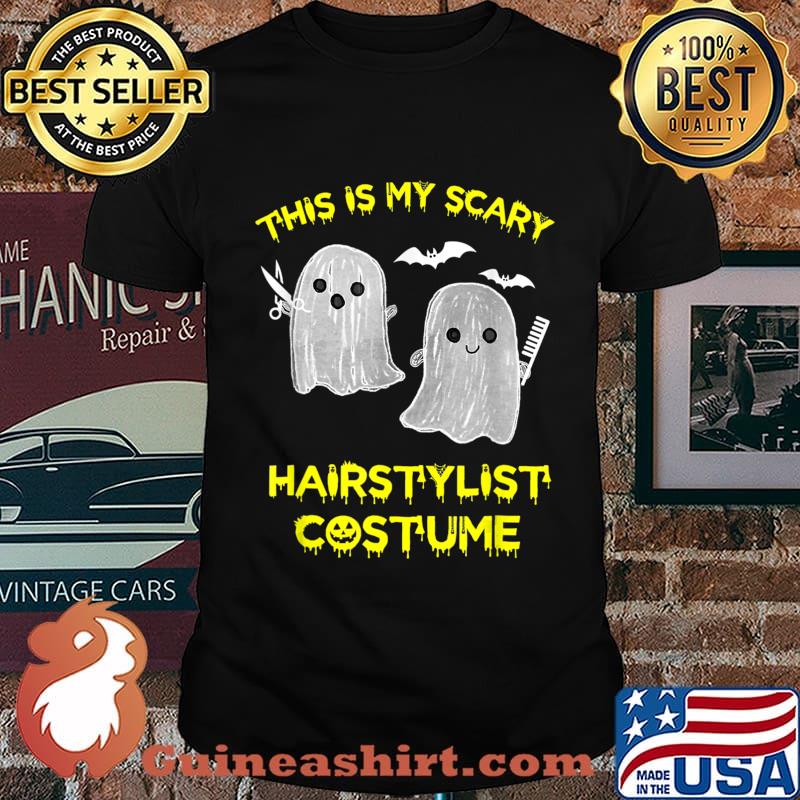 This is my scary hairstylist costume boo Halloween shirt