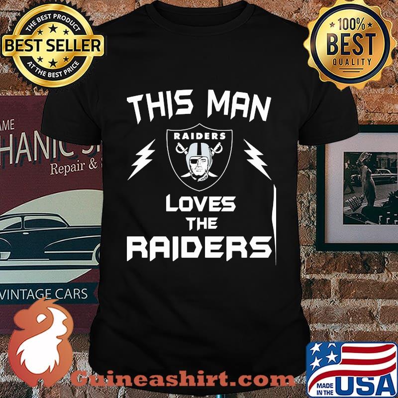 This man loves the oklahoma raiders shirt