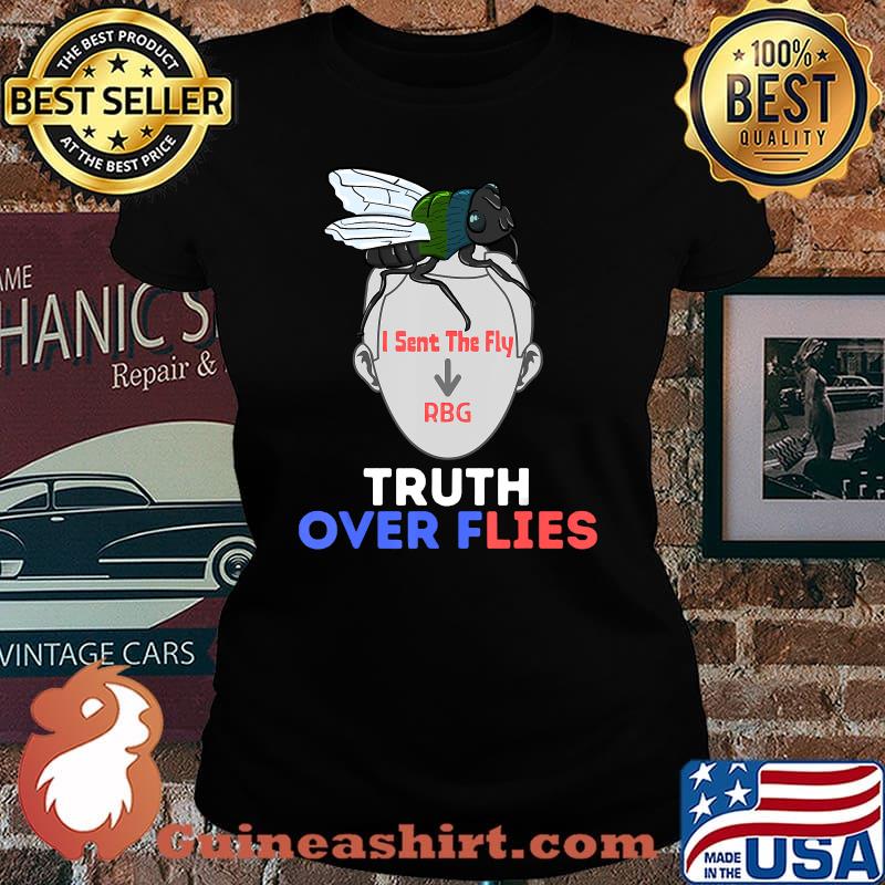 VP Debate-Truth over Flies-I Sent the Fly RBG-Pence Harris T-Shirt Laides tee