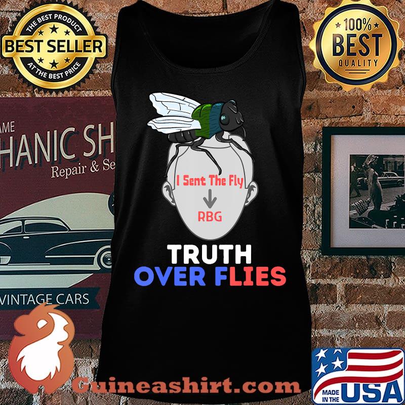 VP Debate-Truth over Flies-I Sent the Fly RBG-Pence Harris T-Shirt Tank top