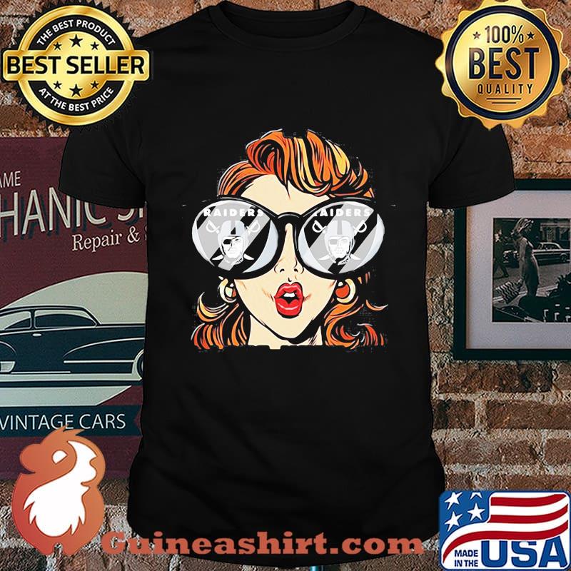 Woman oklahoma raiders logo shirt