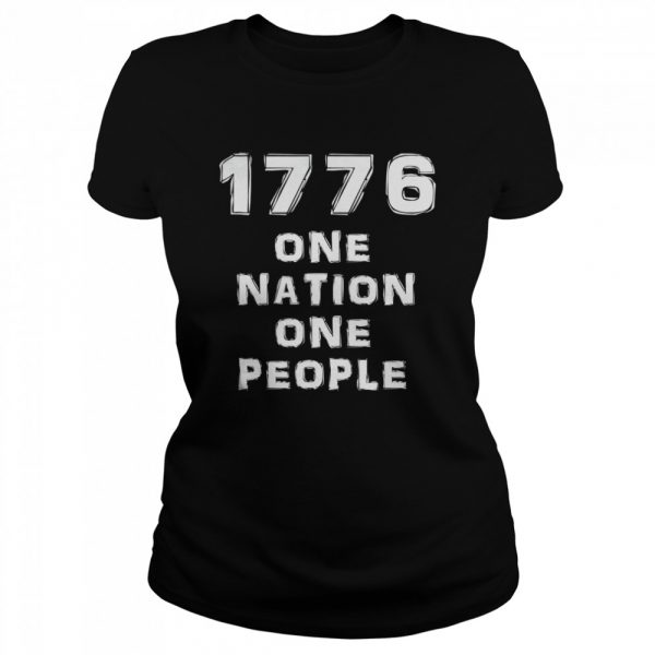 1776 one nation one people shirt - Image 3