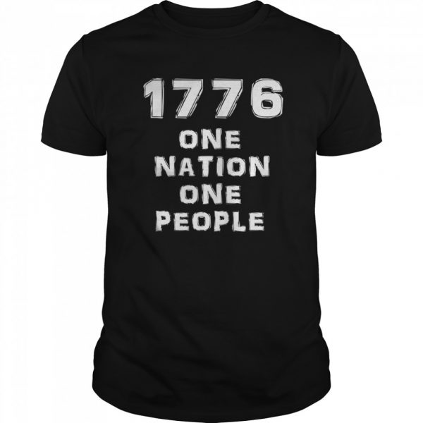1776 one nation one people shirt - Image 2