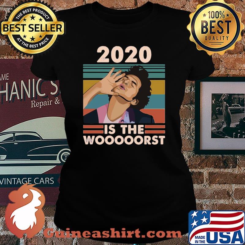 2020 is the worst fitted vintage retro s Laides tee