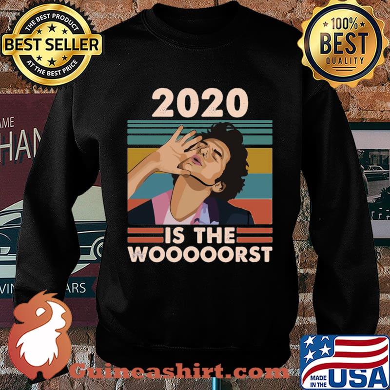 2020 is the worst fitted vintage retro s Sweater