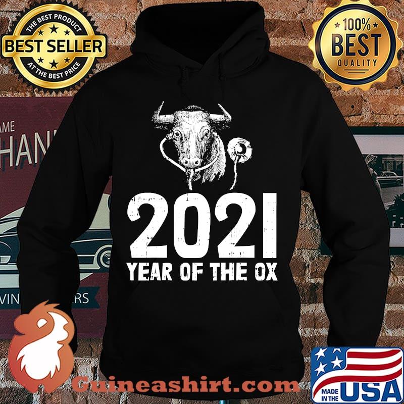 2021 year of the ox nurse new years eve party nursing s Hoodie