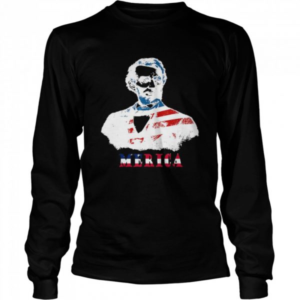 Abraham Lincoln 4th Of July American USA Flag shirt - Image 4