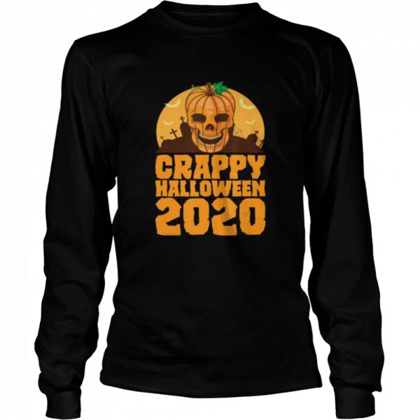 Crappy Halloween Skull shirt - Image 4