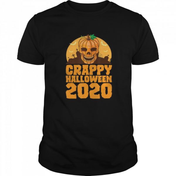 Crappy Halloween Skull shirt - Image 2