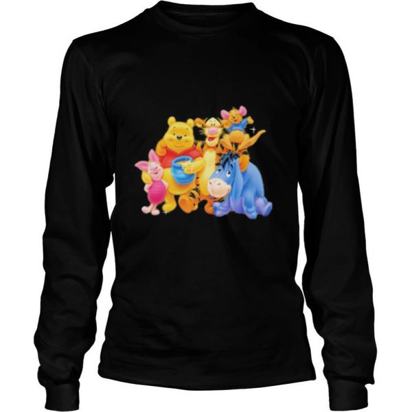 Disney pooh and friends cartoon shirt - Image 4